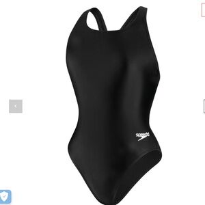 SPEEDO Girl's/ProLT Super Proback Solid One Piece Black, size 28, NWT